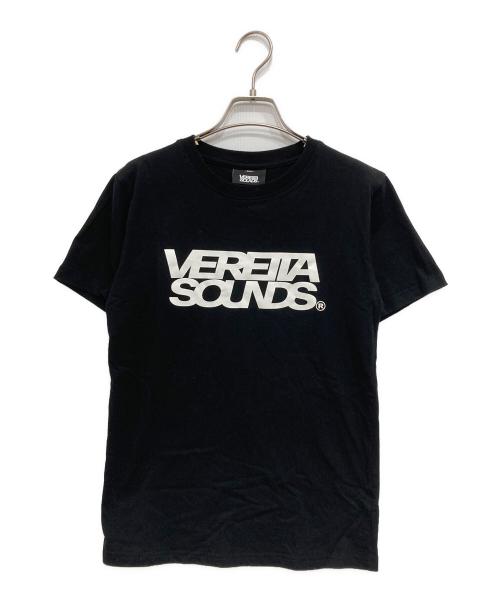 veretta sounds（ベレッタサウンズ）veretta sounds (ベレッタサウンズ) ロゴTシャツ ブラック サイズ:Sの古着・服飾アイテム