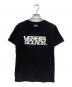 veretta sounds（ベレッタサウンズ）の古着「ロゴTシャツ」｜ブラック