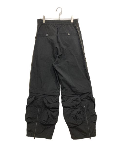 DIESEL（ディーゼル）DIESEL (ディーゼル) P-STAINDナイロンカーゴパンツ ブラック サイズ:SIZE44の古着・服飾アイテム