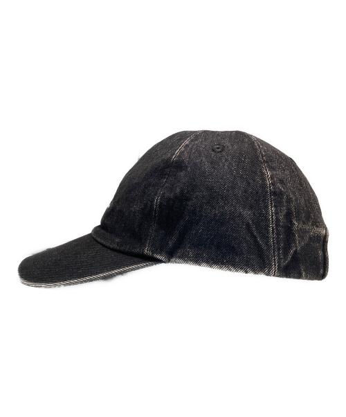 UNUSED（アンユーズド）UNUSED (アンユーズド) 6パネルブラックデニムキャップ ブラック サイズ:SIZE0の古着・服飾アイテム