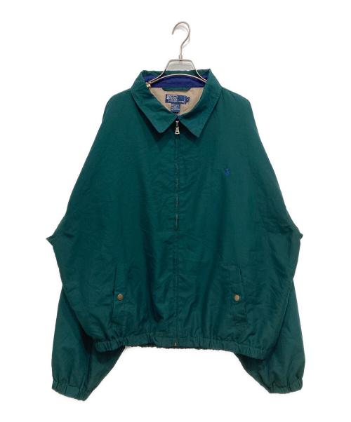 POLO RALPH LAUREN（ポロ・ラルフローレン）POLO RALPH LAUREN (ポロ・ラルフローレン) スイングトップ グリーン サイズ:XLの古着・服飾アイテム
