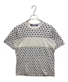 COMME des GARCONS JUNYA WATANABE MAN（コム デ ギャルソン ジュンヤ ワタナベ マン）の古着「00’s総柄プリントTシャツ」｜ホワイト