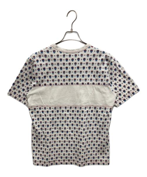 COMME des GARCONS JUNYA WATANABE MAN（コム デ ギャルソン ジュンヤ ワタナベ マン）COMME des GARCONS JUNYA WATANABE MAN (コム デ ギャルソン ジュンヤ ワタナベ マン) 00’s総柄プリントTシャツ ホワイト サイズ:Mの古着・服飾アイテム