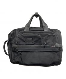TUMI（トゥミ）の古着「ビジネスバッグ/ALPHA 2 THREE WAY BRIEF」｜ブラック