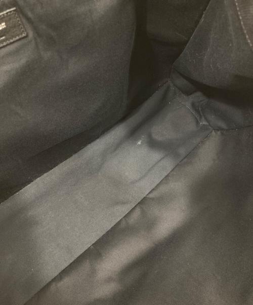 Saint Laurent Paris（サンローランパリ）Saint Laurent Paris (サンローランパリ) リヴ・ゴーシュ トートバッグ ブラック×ベージュの古着・服飾アイテム