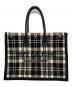 Saint Laurent Paris（サンローランパリ）の古着「リヴ・ゴーシュ トートバッグ」｜ブラック×ベージュ