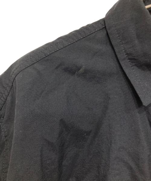 THE NORTH FACE（ザ ノース フェイス）THE NORTH FACE (ザ ノース フェイス) 長袖ナイロンスナップシャツ ブラック サイズ:Sの古着・服飾アイテム