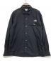 THE NORTH FACE（ザ ノース フェイス）の古着「長袖ナイロンスナップシャツ」｜ブラック
