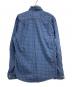 Barbour (バブアー) ボタンダウンチェックシャツ ブルー サイズ:S(UKサイズ)：6000円