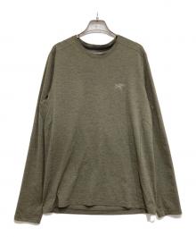 ARC'TERYX（アークテリクス）の古着「コーマッククルー ロングスリーブ/ Cormac Crew LS Tee」｜グリーン