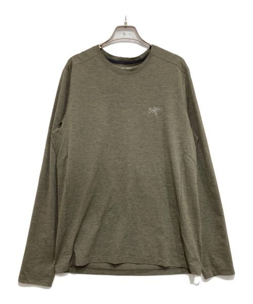 ARC'TERYX（アークテリクス）ARC'TERYX (アークテリクス) コーマッククルー ロングスリーブ/ Cormac Crew LS Tee グリーン サイズ:Sの古着・服飾アイテム