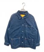 LEVI'S REDリーバイス レッド）の古着「キルテッド チョアコート」｜ブルー