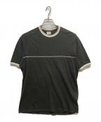 C.P COMPANYシーピーカンパニー）の古着「リンガーTシャツ」｜ブラウン