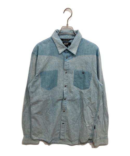 DIESEL（ディーゼル）DIESEL (ディーゼル) シャンブレーシャツ ブルー サイズ:Lの古着・服飾アイテム