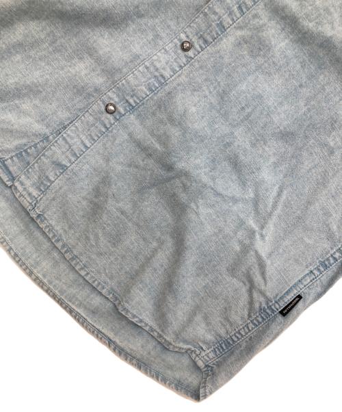DIESEL（ディーゼル）DIESEL (ディーゼル) シャンブレーシャツ ブルー サイズ:Lの古着・服飾アイテム