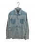 DIESEL（ディーゼル）の古着「シャンブレーシャツ」｜ブルー