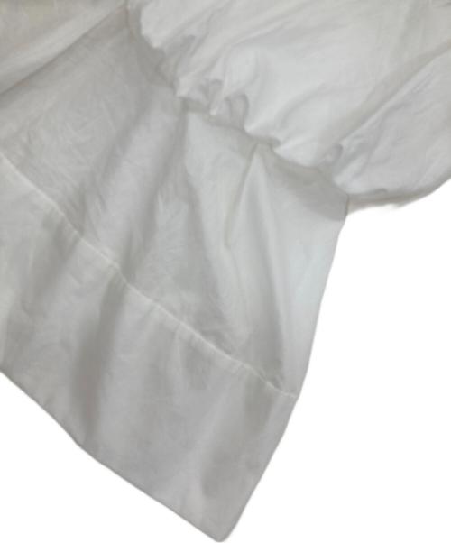 ENFOLD（エンフォルド）ENFOLD (エンフォルド) TUCK-HEM SKIRT ホワイト サイズ:36の古着・服飾アイテム