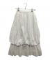 ENFOLD (エンフォルド) TUCK-HEM SKIRT ホワイト サイズ:36：12000円