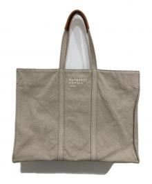 MARGARET HOWELL idea（マーガレット ハウエル アイディア）の古着「トートバッグ」｜ベージュ