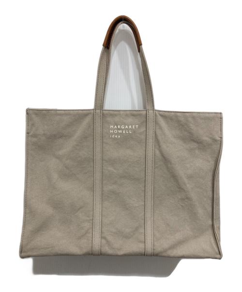 MARGARET HOWELL idea（マーガレット ハウエル アイディア）MARGARET HOWELL idea (マーガレット ハウエル アイディア) トートバッグ ベージュの古着・服飾アイテム