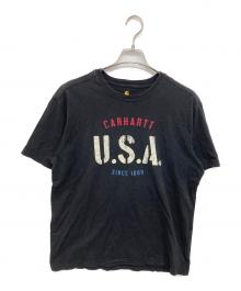CarHartt（カーハート）の古着「RELAXED FIT Tシャツ」｜ブラック