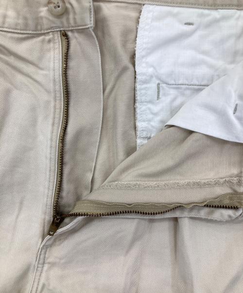 POLO RALPH LAUREN（ポロ・ラルフローレン）POLO RALPH LAUREN (ポロ・ラルフローレン) 90'sタックチノパンツ ベージュ サイズ:不明の古着・服飾アイテム