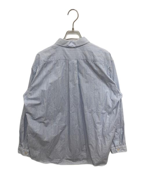 YAECA（ヤエカ）YAECA (ヤエカ) BUTTON SHIRT WIDE スカイブルー サイズ:XSの古着・服飾アイテム