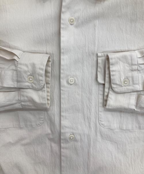 YAECA（ヤエカ）YAECA (ヤエカ) COMFORT SHIRT RAGLAN WIDE ベージュ サイズ:XSの古着・服飾アイテム