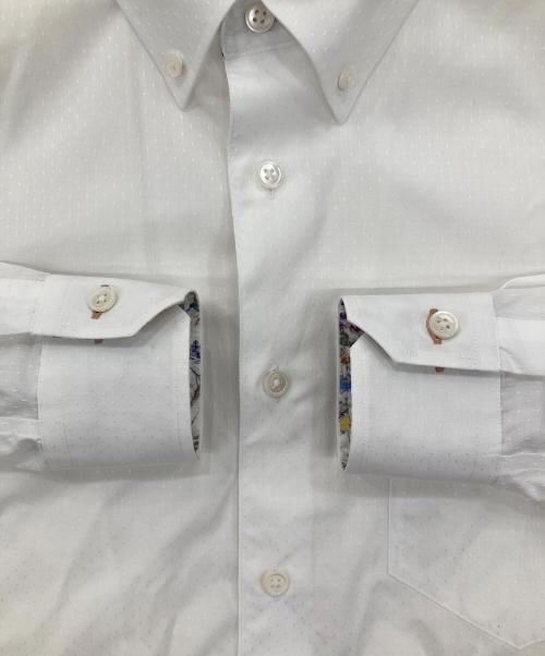 PAUL SMITH（ポールスミス）Paul Smith (ポールスミス) ドレスシャツ ホワイト サイズ:Mの古着・服飾アイテム