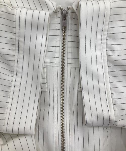 rienda（リエンダ）rienda (リエンダ) バストフレアワンピース ホワイト サイズ:Sの古着・服飾アイテム