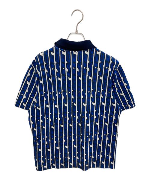 LACOSTE（ラコステ）LACOSTE (ラコステ) ポロシャツ ブルー サイズ:Lの古着・服飾アイテム