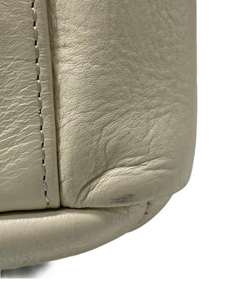 AVIREX（アヴィレックス）AVIREX (アヴィレックス) VARSITY LEATHER MINI－BOSTON BAG/2WAYミニボストンバッグ ホワイトの古着・服飾アイテム