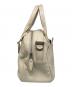 AVIREX (アヴィレックス) VARSITY LEATHER MINI－BOSTON BAG/2WAYミニボストンバッグ ホワイト：13000円