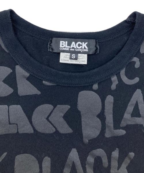 BLACK COMME des GARCONS（ブラックコムデギャルソン）BLACK COMME des GARCONS (ブラックコムデギャルソン) ミッキープリントTシャツ ブラック サイズ:Sの古着・服飾アイテム