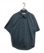 THE SEED BY WILLY CHAVARRIAザ シード バイ ウィリーチャバリア）の古着「GRAPE SHIRTS CHECKED/半袖チェックシャツ」｜グレー