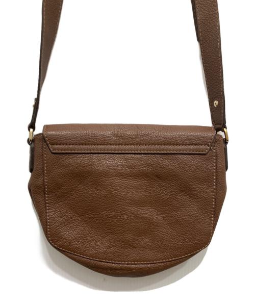 FURLA（フルラ）FURLA (フルラ) レザーショルダーバッグ ブラウンの古着・服飾アイテム