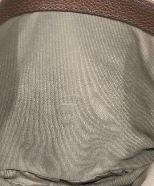 FURLA（フルラ）FURLA (フルラ) レザーショルダーバッグ ブラウンの古着・服飾アイテム