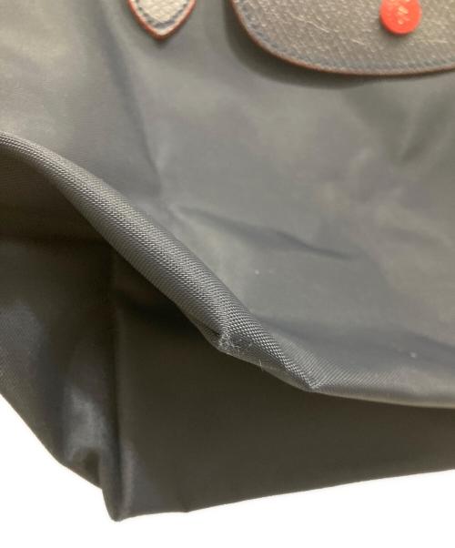 LONGCHAMP（ロンシャン）LONGCHAMP (ロンシャン) 折り畳みトートバッグ ネイビーの古着・服飾アイテム