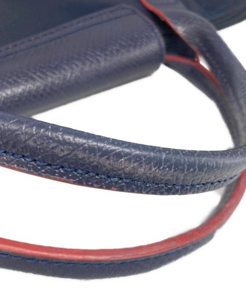 LONGCHAMP（ロンシャン）LONGCHAMP (ロンシャン) 折り畳みトートバッグ ネイビーの古着・服飾アイテム
