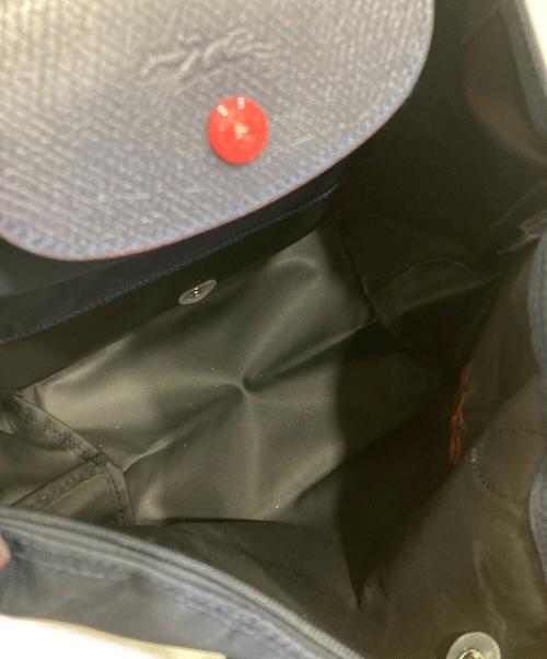 LONGCHAMP（ロンシャン）LONGCHAMP (ロンシャン) 折り畳みトートバッグ ネイビーの古着・服飾アイテム