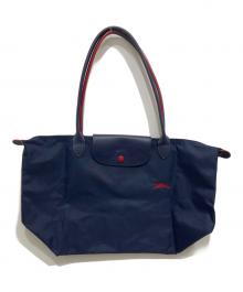 LONGCHAMP（ロンシャン）の古着「折り畳みトートバッグ」｜ネイビー