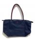 LONGCHAMP（ロンシャン）の古着「折り畳みトートバッグ」｜ネイビー