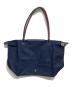 LONGCHAMP (ロンシャン) 折り畳みトートバッグ ネイビー：6000円