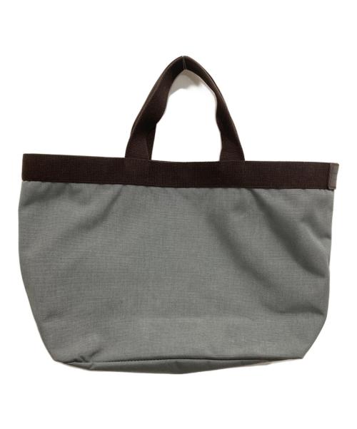 Herve Chapelier（エルベシャプリエ）Herve Chapelier (エルベシャプリエ) 704Cコーデュラスクエアトートバッグ グレーの古着・服飾アイテム