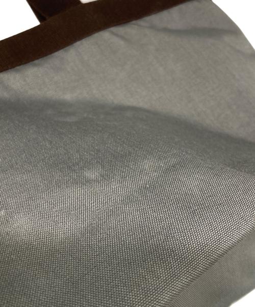 Herve Chapelier（エルベシャプリエ）Herve Chapelier (エルベシャプリエ) 704Cコーデュラスクエアトートバッグ グレーの古着・服飾アイテム