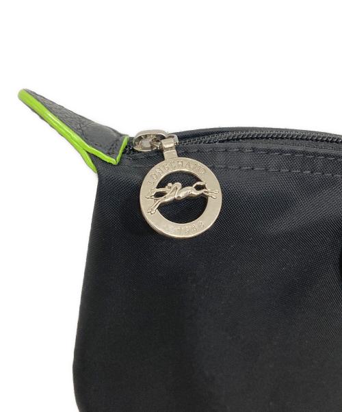 LONGCHAMP（ロンシャン）LONGCHAMP (ロンシャン) LE PLIAGE GREEN TOP S/折り畳みトートバッグ ブラックの古着・服飾アイテム