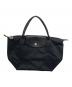 LONGCHAMP（ロンシャン）の古着「LE PLIAGE GREEN TOP S/折り畳みトートバッグ」｜ブラック