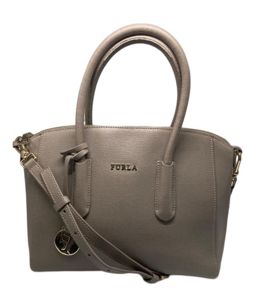 FURLA（フルラ）FURLA (フルラ) 2WAYバッグ ベージュの古着・服飾アイテム