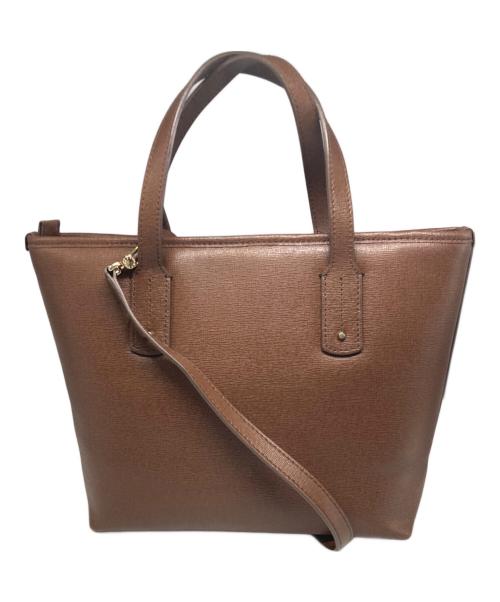 FURLA（フルラ）FURLA (フルラ) 2WAYバッグ ブラウンの古着・服飾アイテム