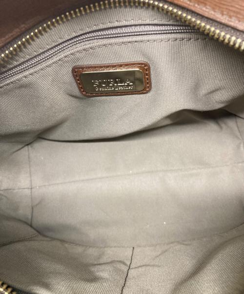 FURLA（フルラ）FURLA (フルラ) 2WAYバッグ ブラウンの古着・服飾アイテム